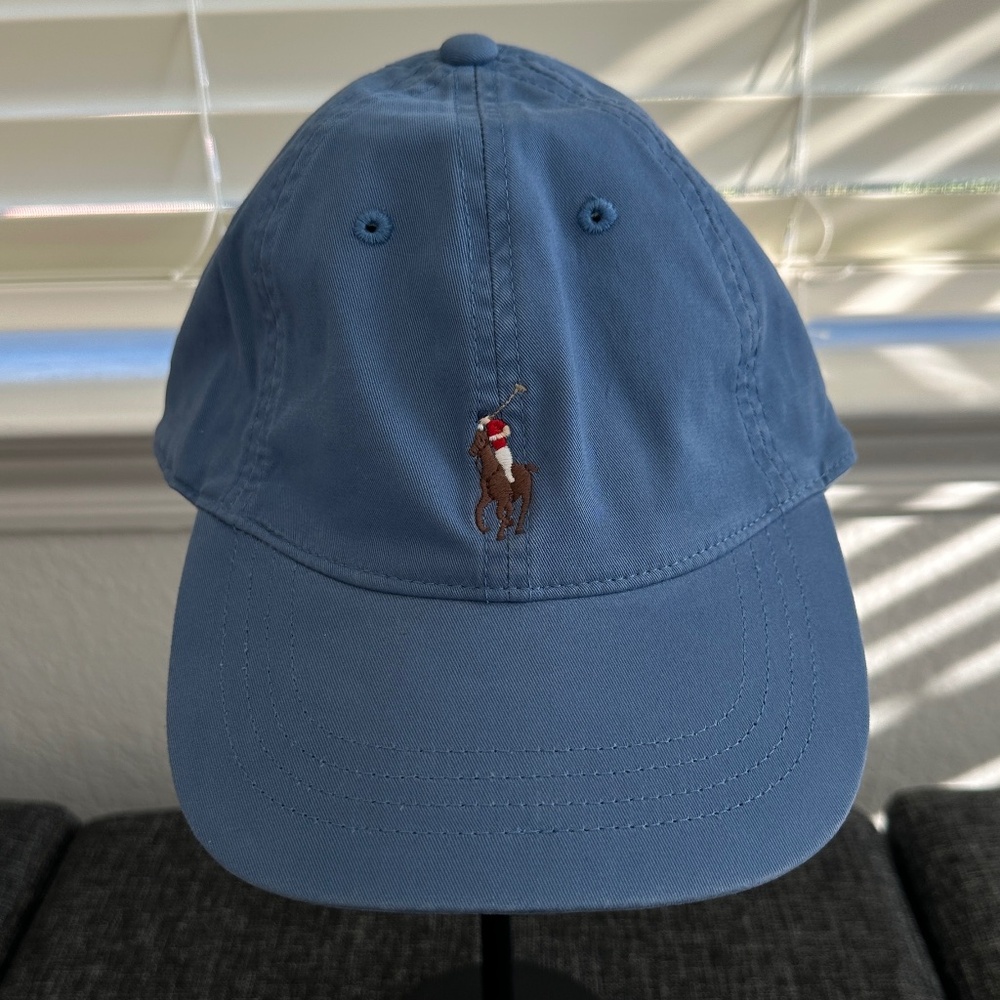 (NEW) Polo Ralph Lauren Classic Sports Cap _ Blue , Adjustable
